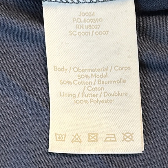 NWT Boden Mabel Dress Trinket Heart Lock and Key Chatsworth Navy Womens Size 6p - Picture 7 of 13